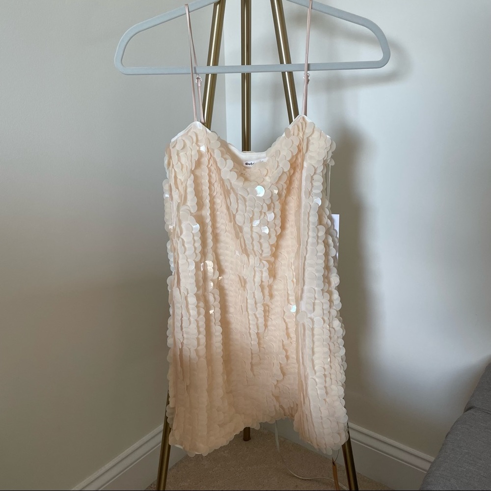 NWT Reformation Alisha Sequin Dress